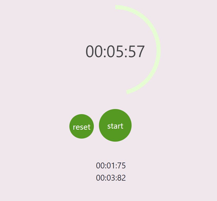 stopwatch app